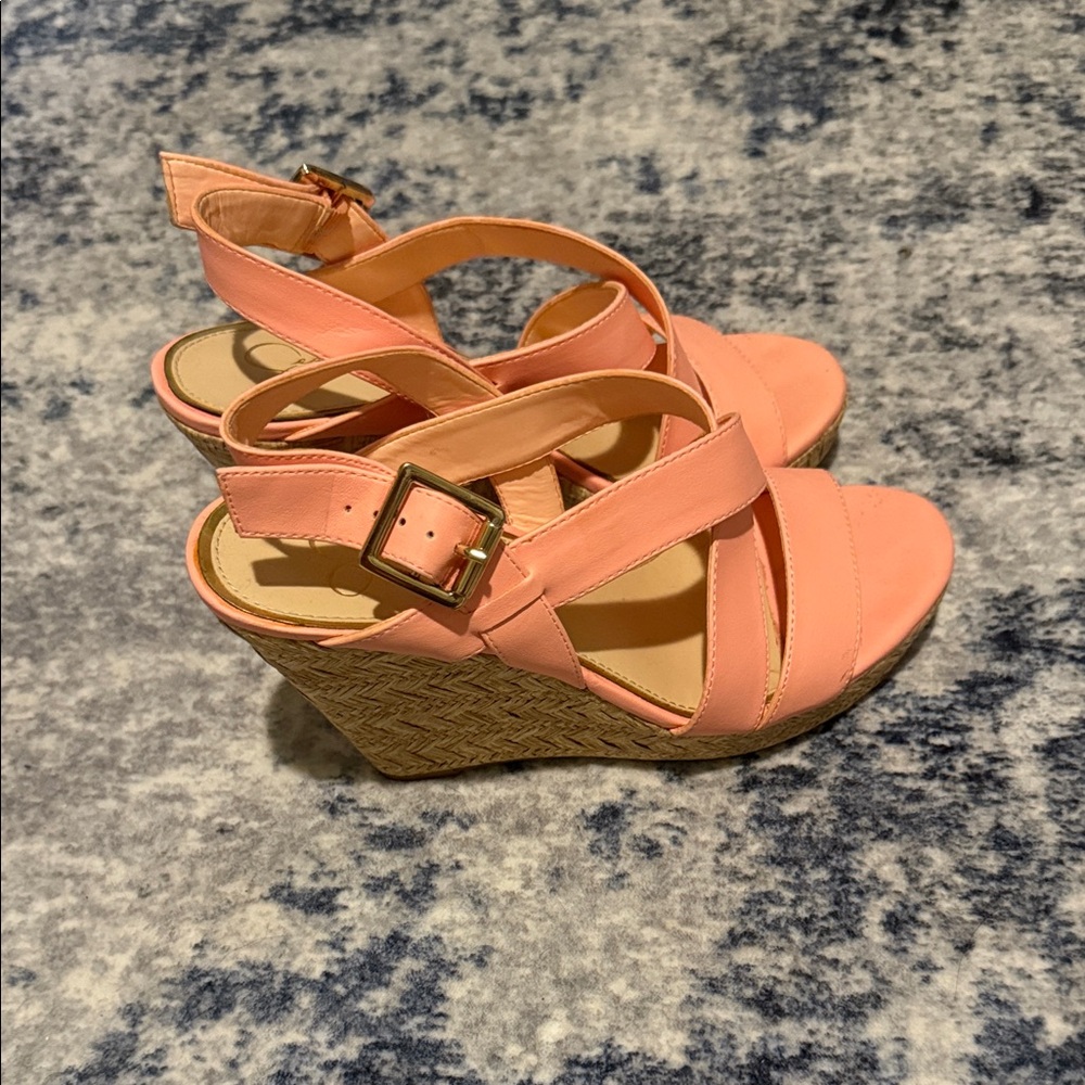 Jessica Simpson Coral Wedge Sandals